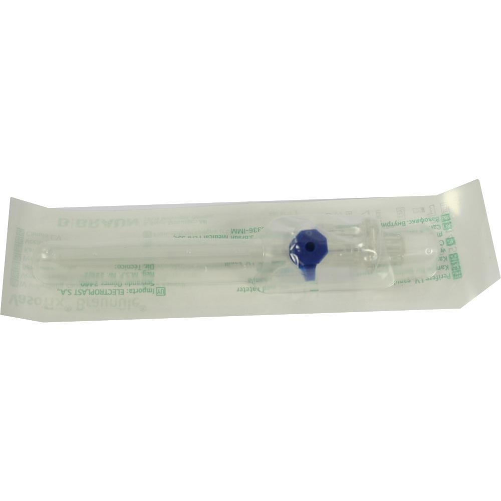 VASOFIX Braunüle 22 G 25 mm blau 1 St Kanüle