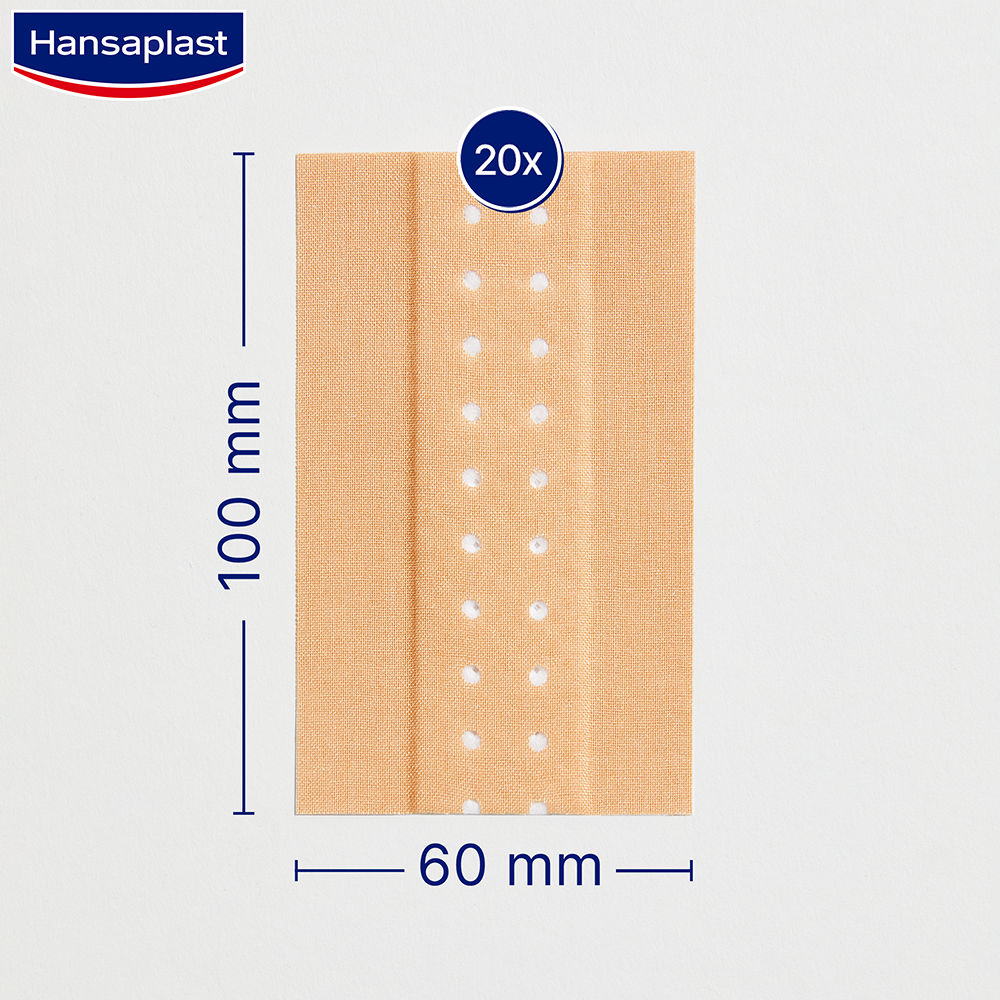 Hansaplast CLASSIC Pflaster 2m x 6cm 1 St Pflaster