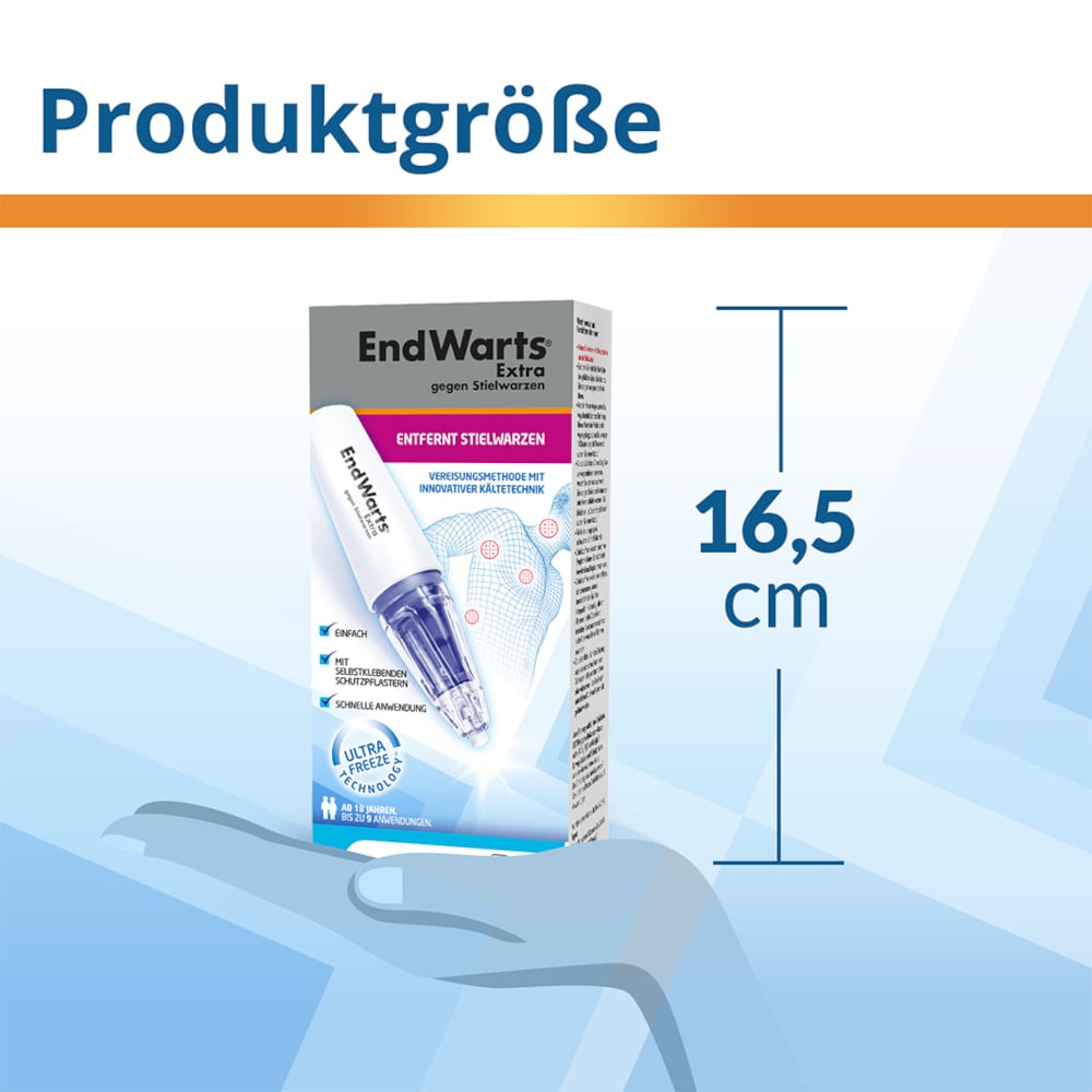 EndWarts Extra gegen Stielwarzen 14.3 g Spray