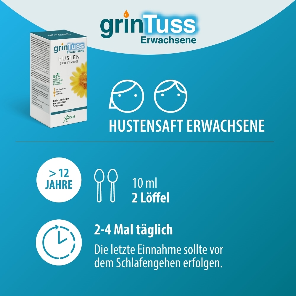 grinTuss Erwachsene HUSTEN 180 g Sirup