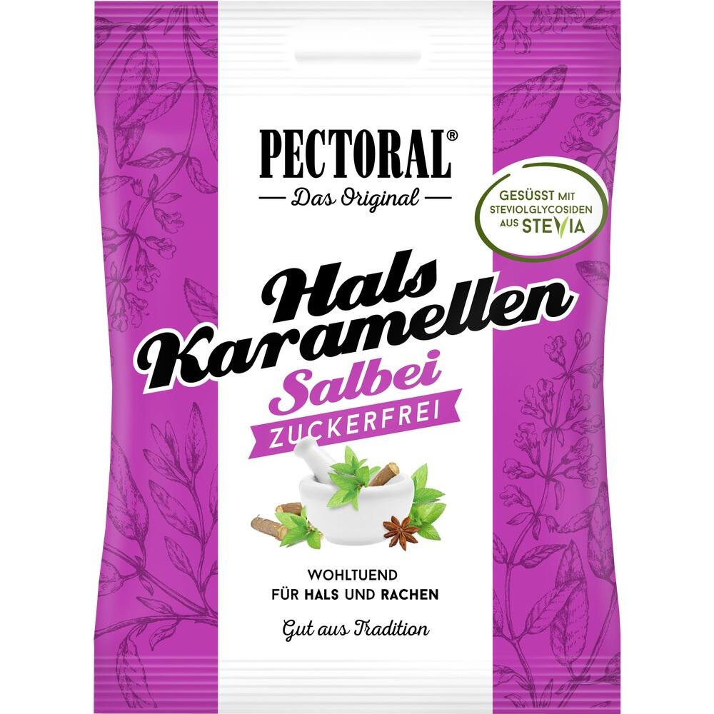 PECTORAL Salbei Bonbons zuckerfrei 60 g Bonbons