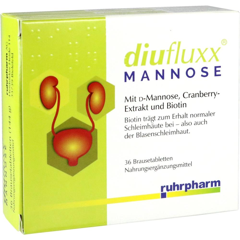 Diufluxx Mannose Brausetabletten 36 St Brausetabletten