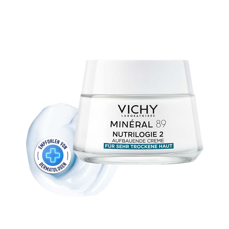 VICHY MINÉRAL 89 NUTRILOGIE 2 AUFBAUENDE CREME FÜR SEHR TROCKENE HAUT 50 ml Creme