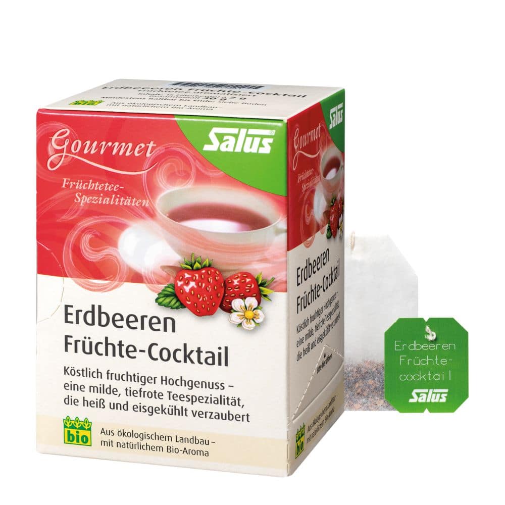 Salus ERDBEEREN Früchtecocktail 15 St Filterbeutel