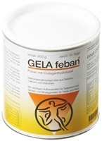 GELA feban Pulver mit Gelantinehydrolysat plus 250 g Pulver
