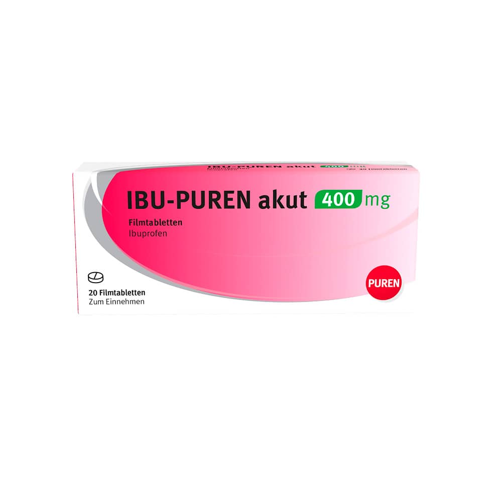 IBU-PUREN akut 400mg  20 St Filmtabletten