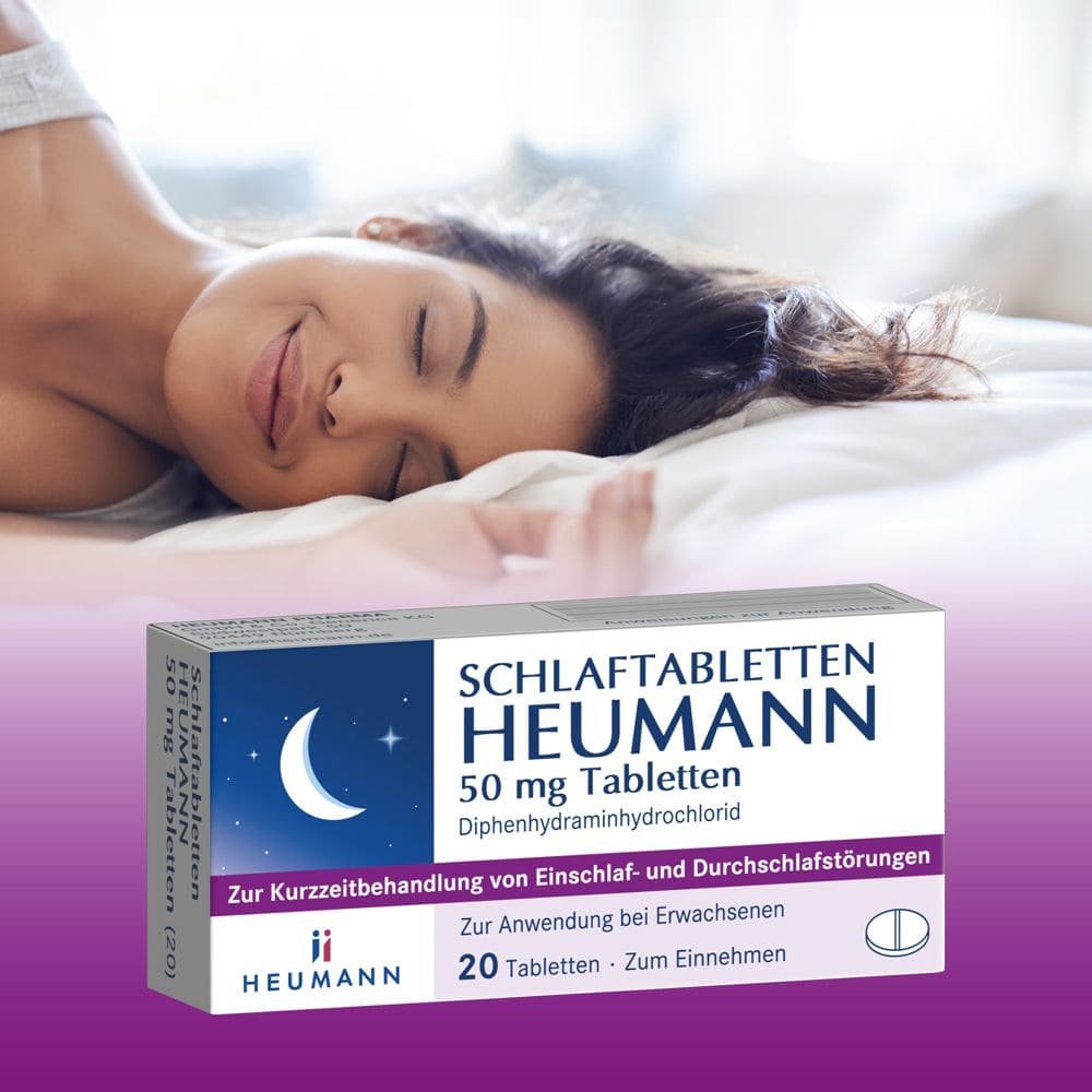 SCHLAFTABLETTEN HEUMANN 50 mg 20 St Tabletten