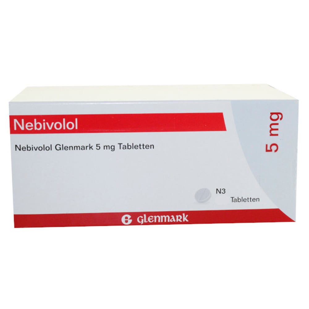 Nebivolol Glenmark 5mg 50 St Tabletten