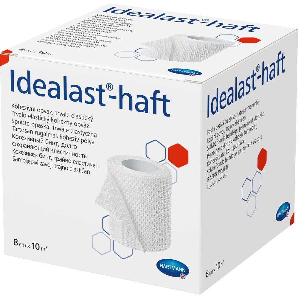 IDEALAST Haft Binde 8 cmx10 m 1 St Binden