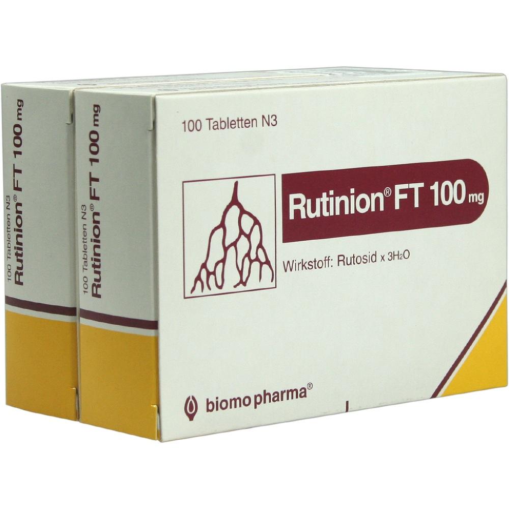 Rutinion FT 100mg 200 St Tabletten