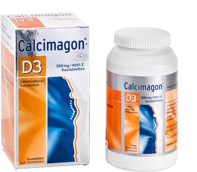 Calcimagon-D3 500mg / 400 I.E. 180 St Kautabletten