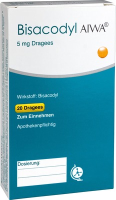 Bisacodyl AIWA 5 Mg 20 St Tabletten magensaftresistent