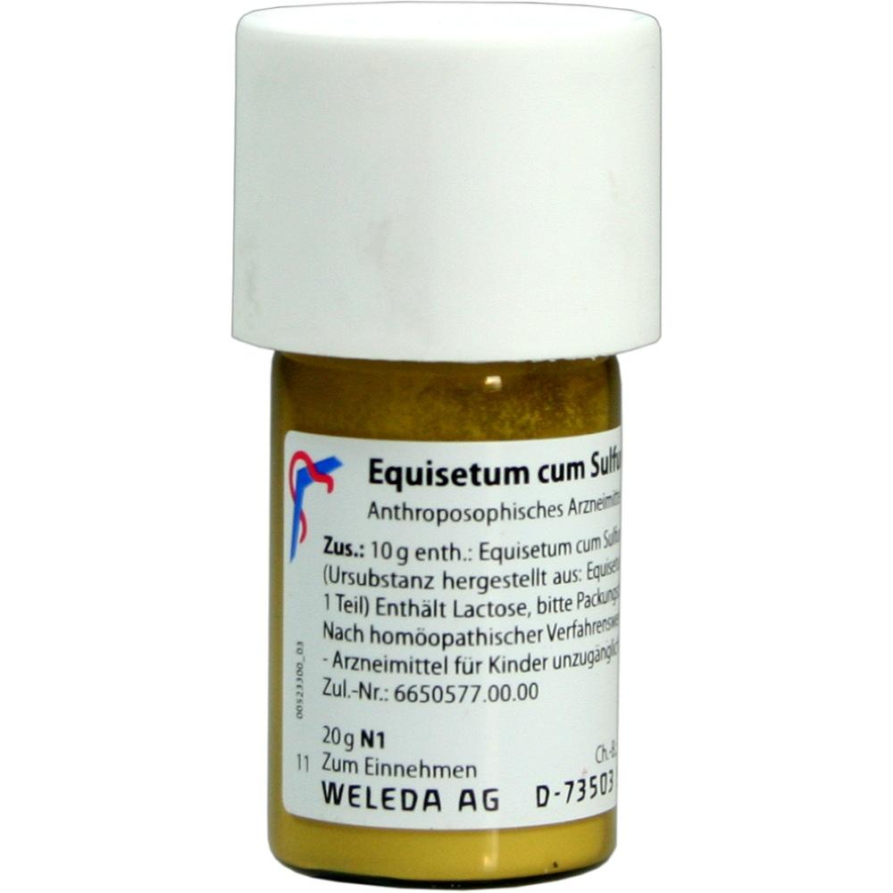 WELEDA EQUISETUM CUM Sulfure tostum D 6 Trituration 20 g Trituration