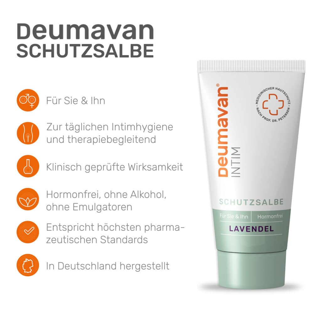 Deumavan Schutzsalbe Lavendel Dose  100 ml Fettsalbe